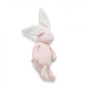 Purebaby有機棉兔子安撫玩偶-粉紅色