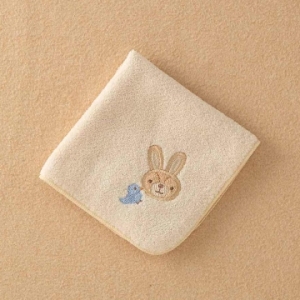 日本Amorosa Mamma有機棉萬用巾-小兔