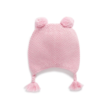 Purebaby有機棉嬰童針織帽